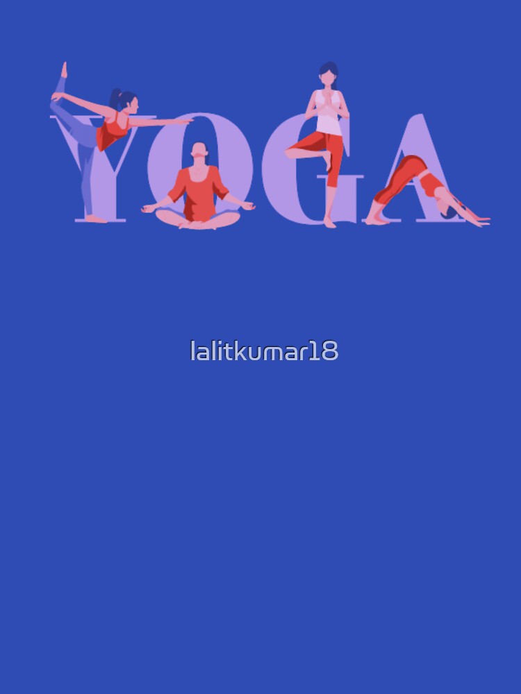 Yoga by lalitkumar18 Unisex , , , Long Sleeve Tee