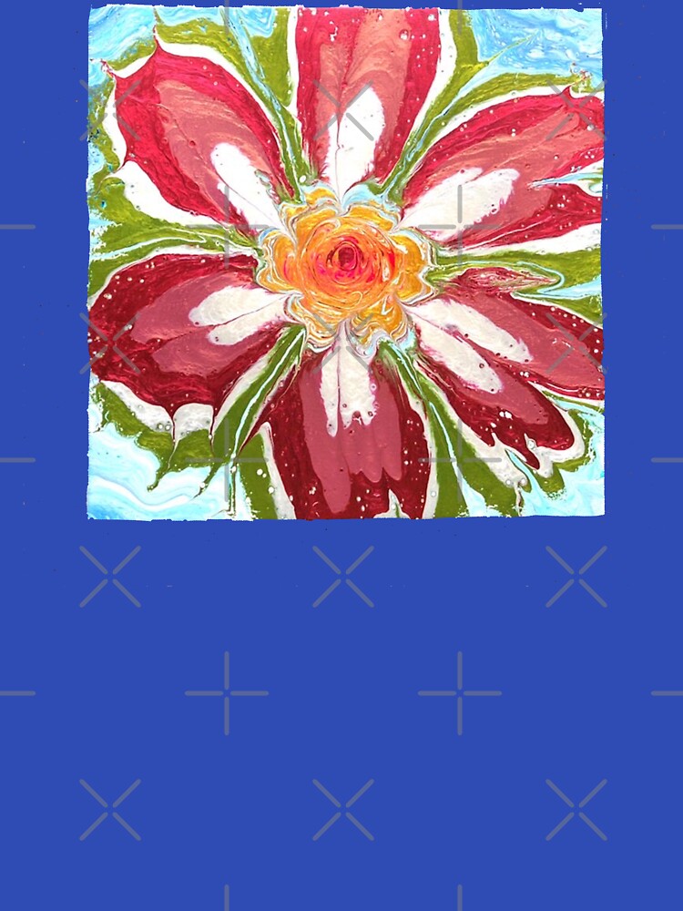 Fluid Flower by Colettes-art Unisex , , , Long Sleeve Tee