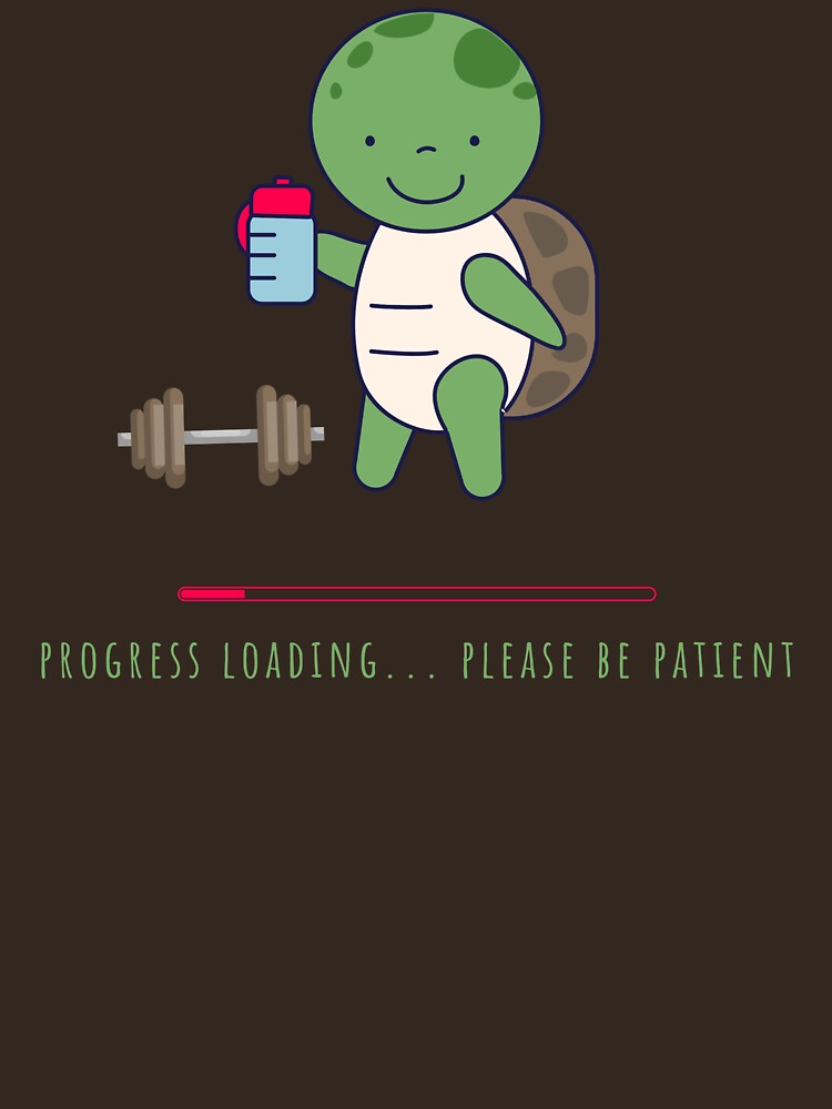 Progress Loading... Please Be Patient by MNCHRQE Unisex , , , Long Sleeve Tee