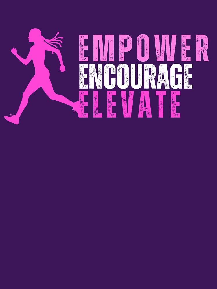 Empower, Encourage, Elevate womens fitness by JOSHS-TEES Unisex , , , Long Sleeve Tee