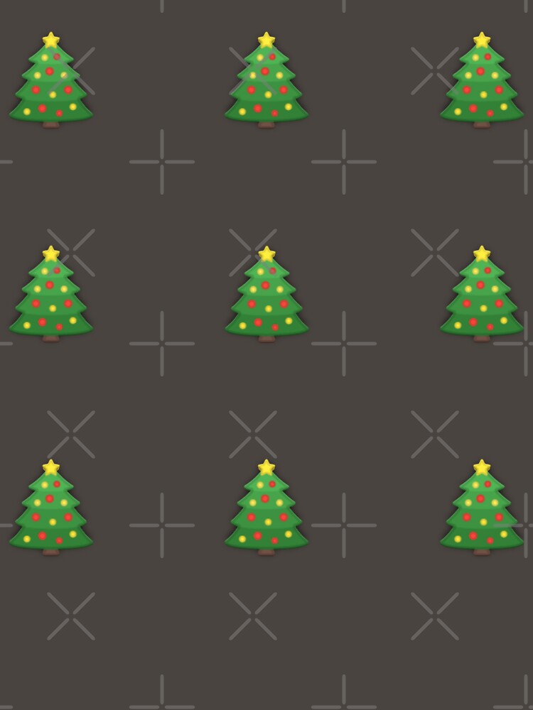 Minimalist Christmas Tree Pattern Design by Faali950
