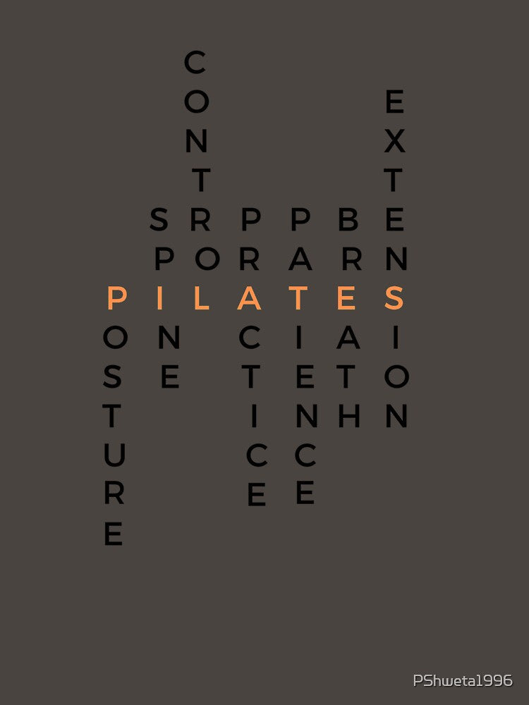 Pilates (black) by PShwetsss Unisex , , , Long Sleeve Tee