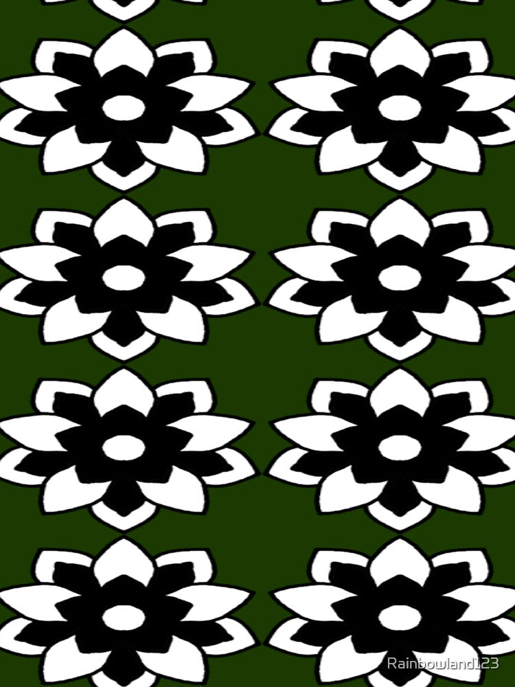 Beautiful Black And White Flower by Rainbowland123 Unisex , , , Long Sleeve Tee
