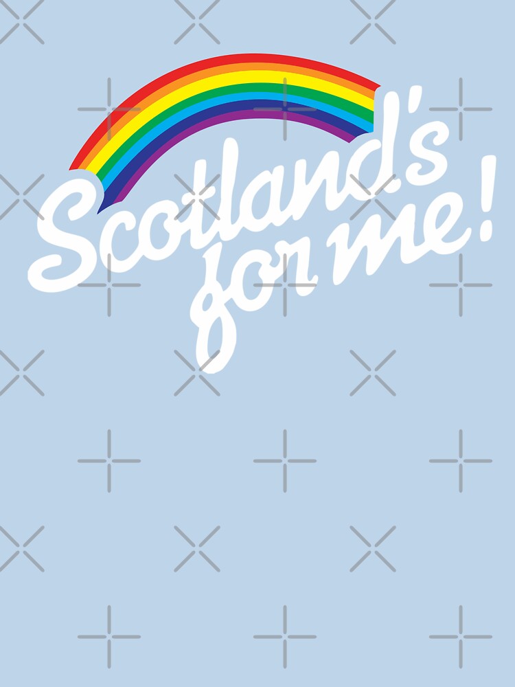 Scotland's for me retro 80s by goatboyjr Unisex , , , Long Sleeve Tee