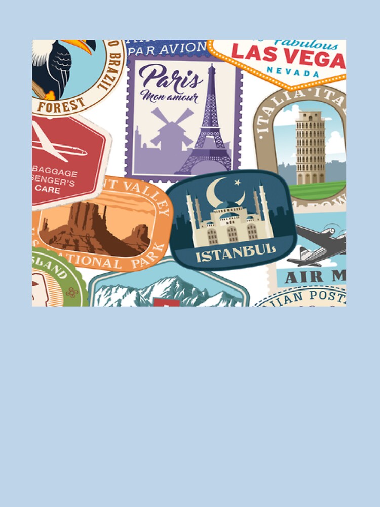 travel,city,traveler,travel around the world by grickodd Unisex , , , Long Sleeve Tee