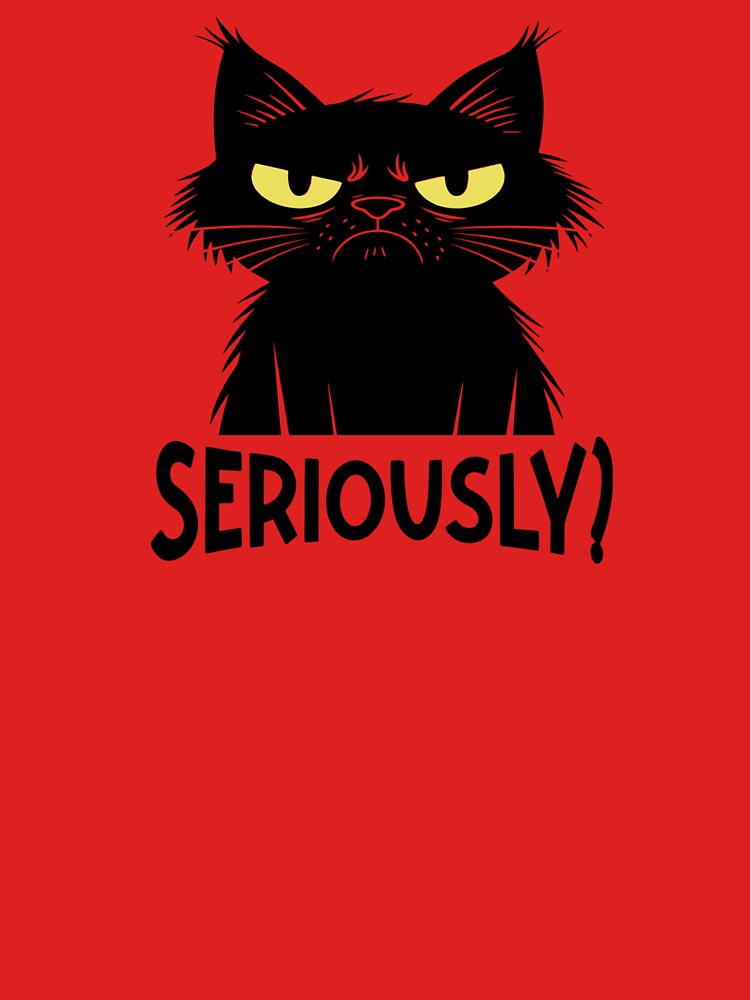 Seriously by tlcdesignco Unisex , , , Long Sleeve Tee