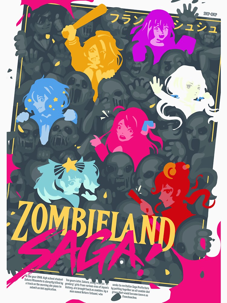 Zombieland Saga by SnipSnipArt Unisex , , , Long Sleeve Tee