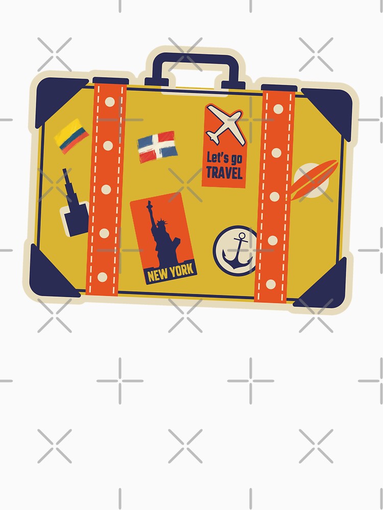 Suitcases for traveling Holidays by Quisqueyanoshop Unisex , , , Long Sleeve Tee