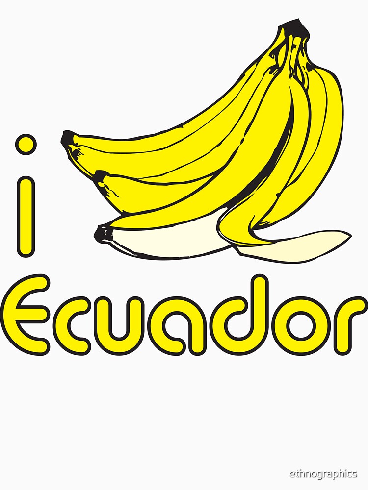 I LOVE ECUADOR by ethnographics Unisex , , , Long Sleeve Tee