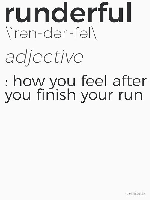 Adrenaline Rush Runner's High Running Is Life Run Design by Articulate