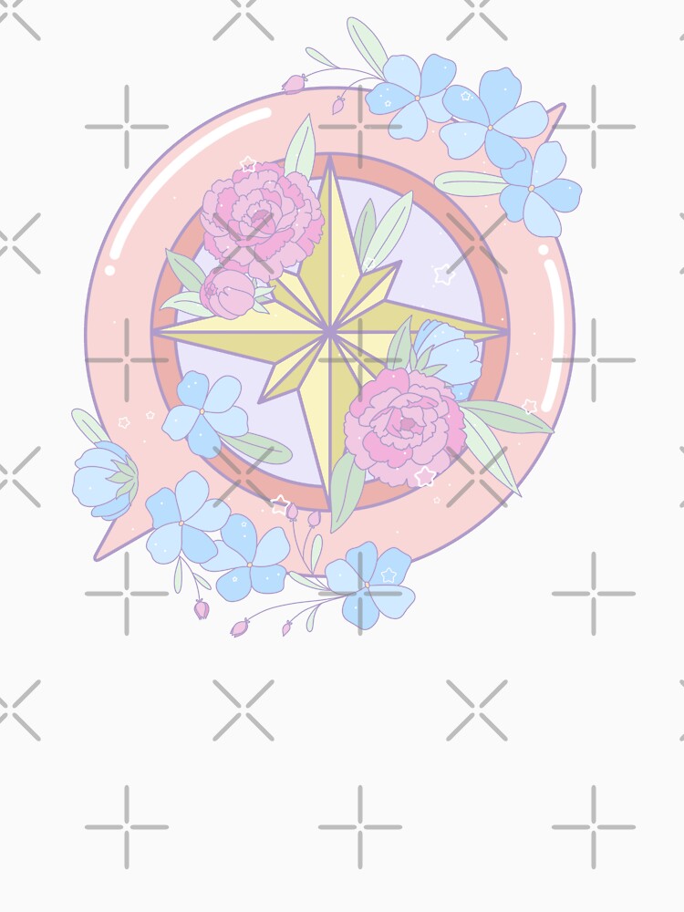 SKZ Flower Compass by GingerDesigner Unisex , , , Long Sleeve Tee