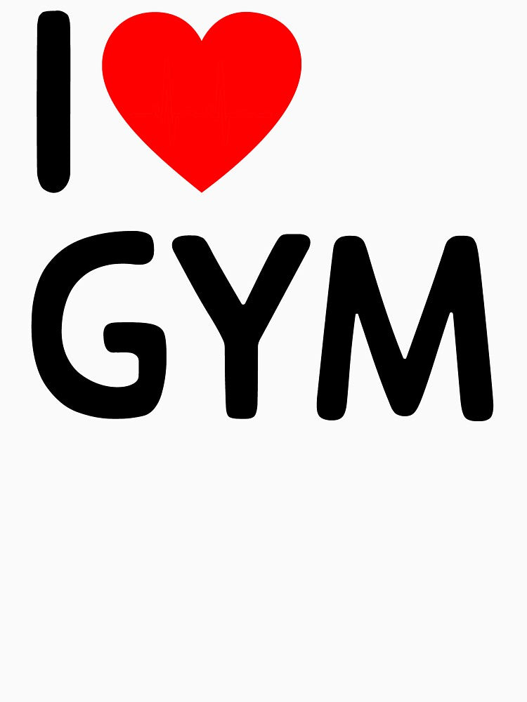 I Love Gym by 4tomic Unisex , , , Long Sleeve Tee