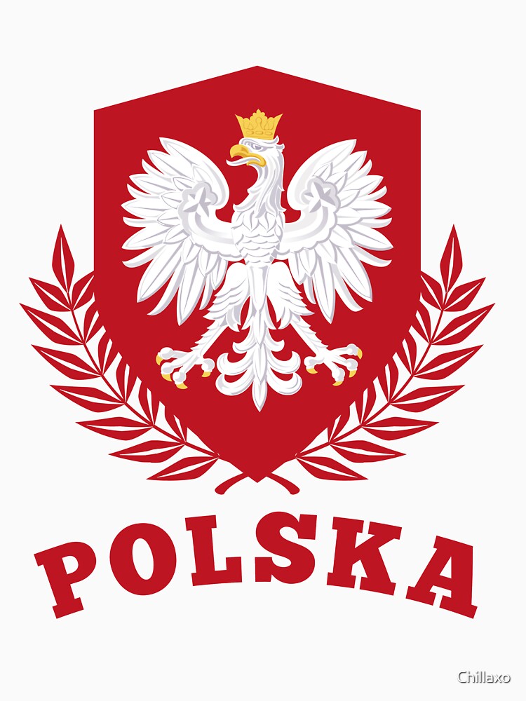 POLAND POLSKA POLAND by Chillaxo Unisex , , , Long Sleeve Tee