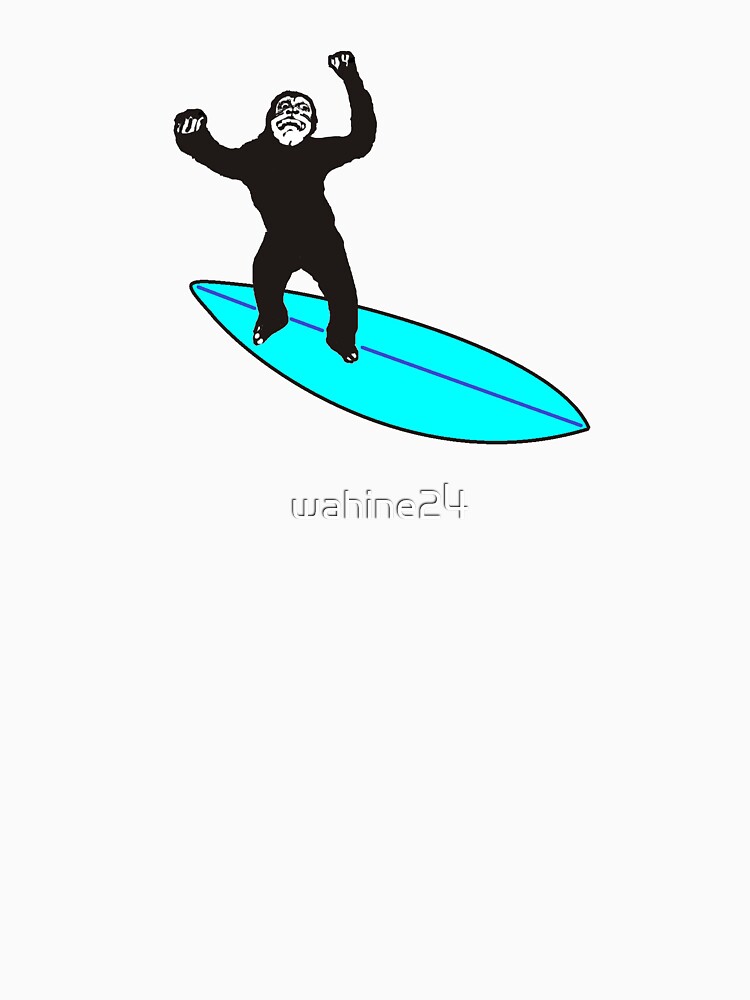 Chimp Surf by wahine24 Unisex , , , Long Sleeve Tee