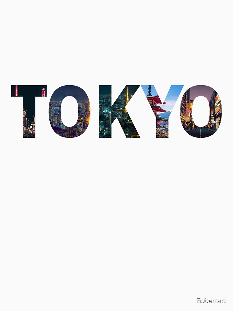 Tokyo by Gubemart Unisex , , , Long Sleeve Tee