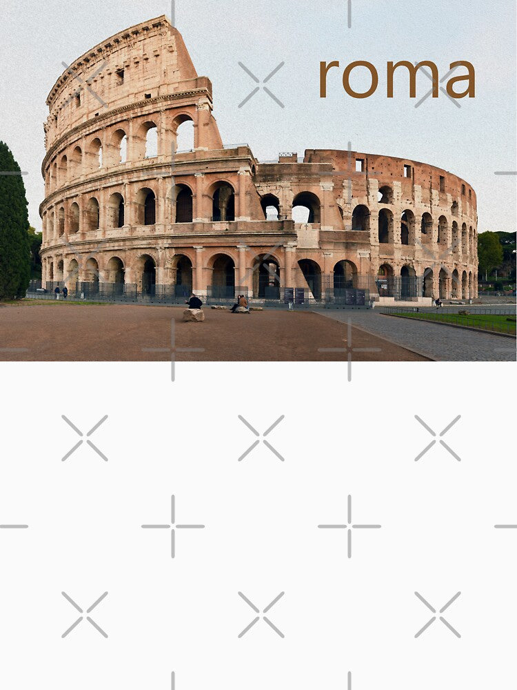 Roma, Rome Travel by ubustudio Unisex , , , Long Sleeve Tee