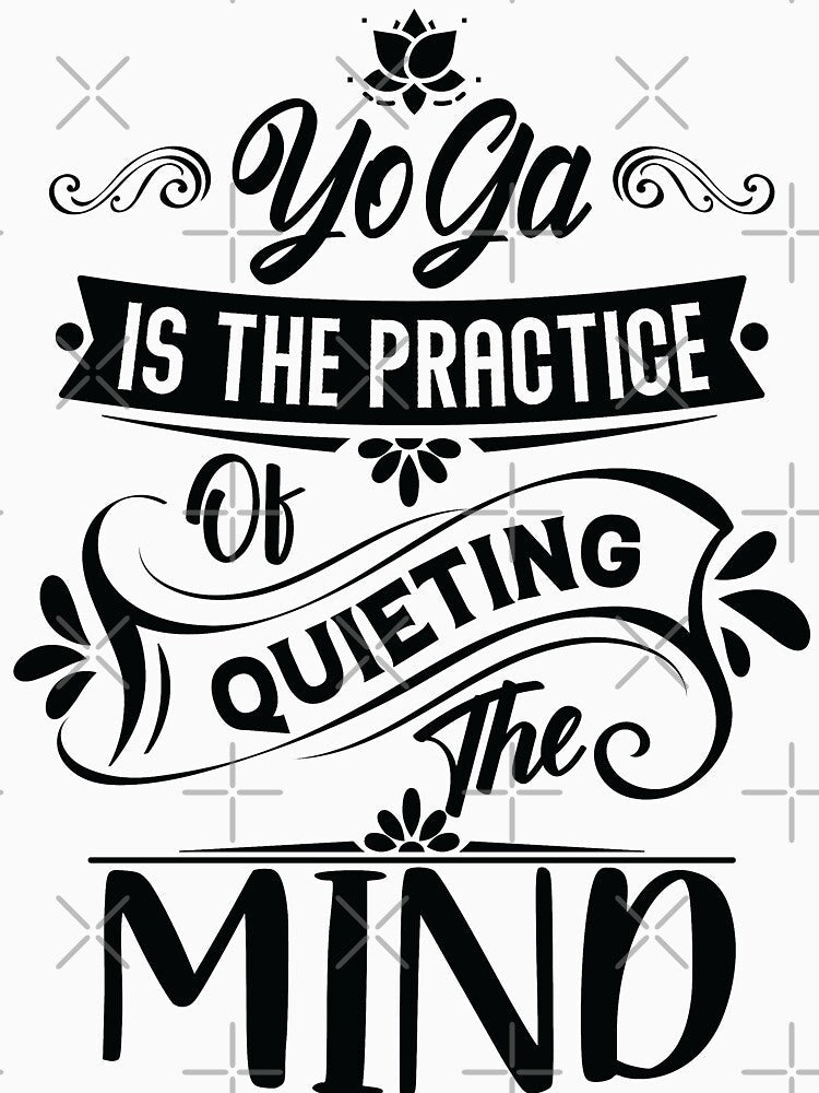 Yoga is the practice of quieting the mind. by Beefytee Unisex , , , Long Sleeve Tee