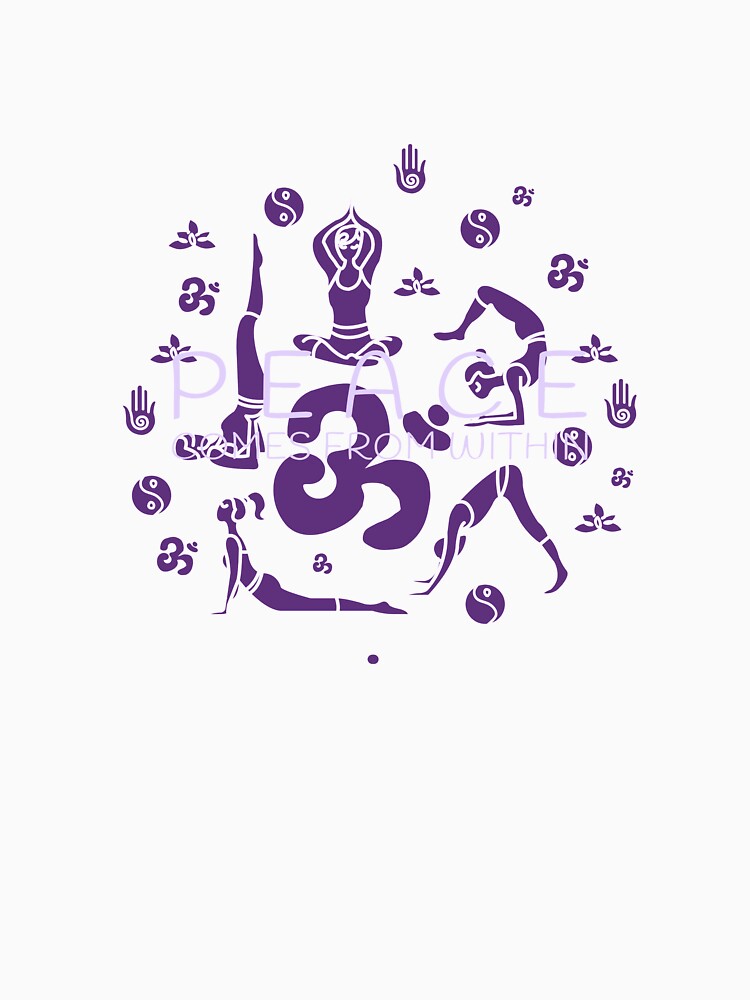 Peace comes from within by Hanin-Apparel