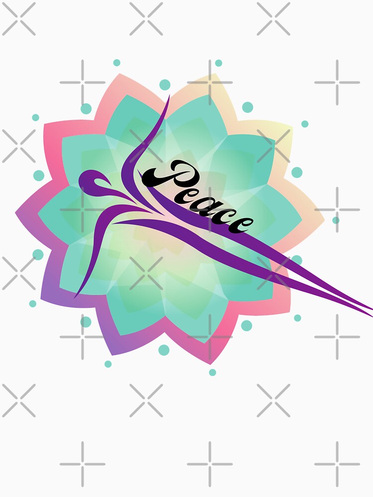 Yoga peace design by marvacousins246