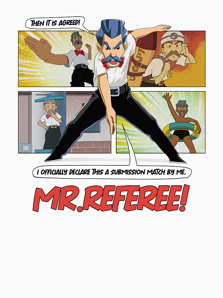 Medabots - Mr. Referee by charlizardnz Unisex , , , Long Sleeve Tee
