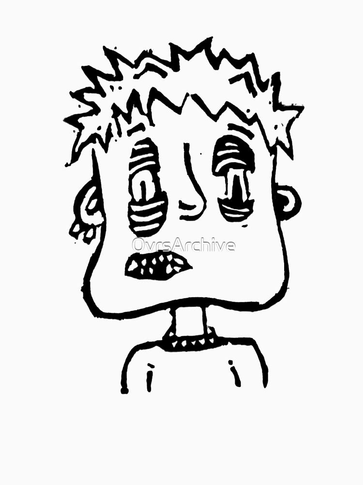 Having a Bad Day - Linocut Print by Over & Out Designs