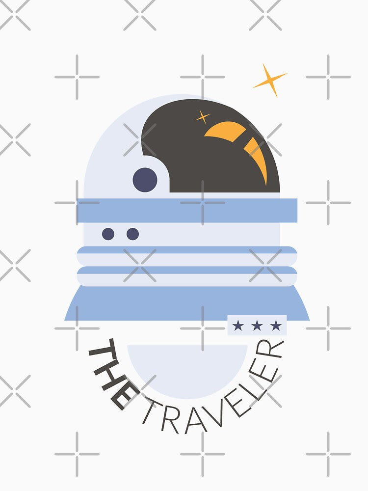 the traveler by maryam madah Unisex , , , Long Sleeve Tee