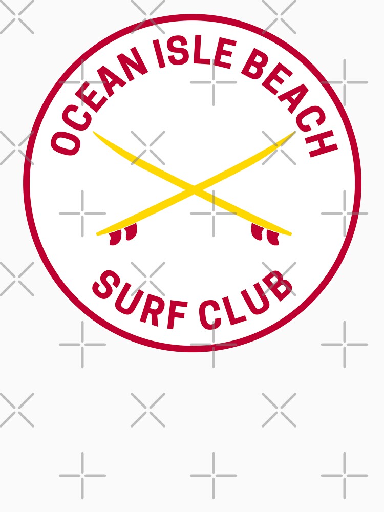 Vintage Ocean Isle Beach North Carolina Surf Club by fearcity