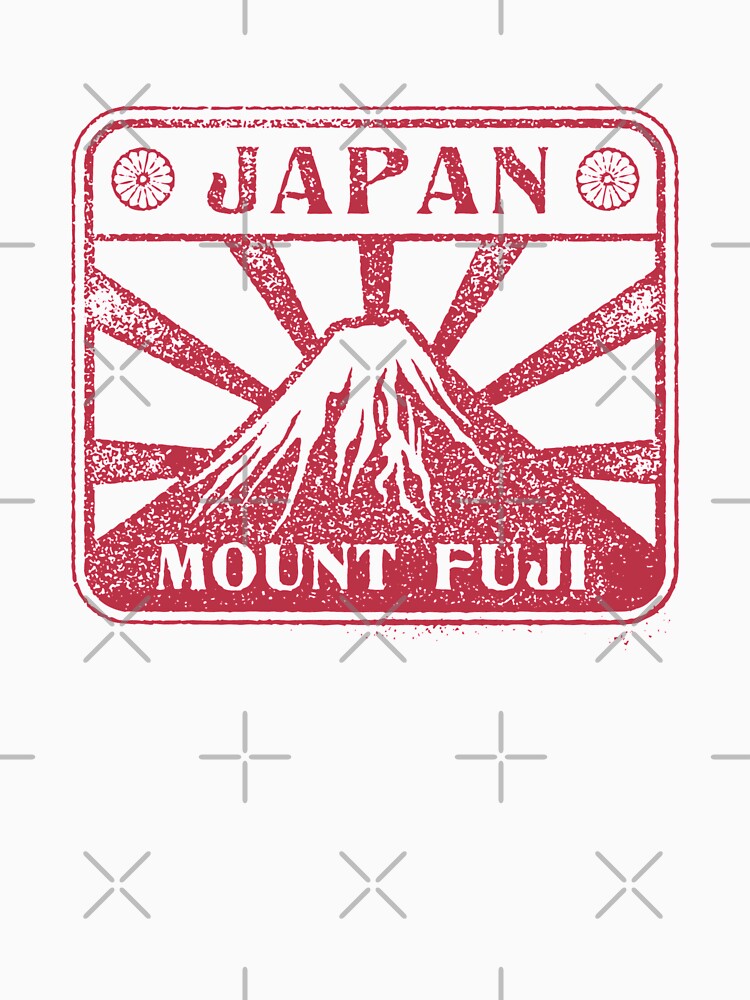 Mount Fuji - Japan by madtoyman Unisex , , , Long Sleeve Tee