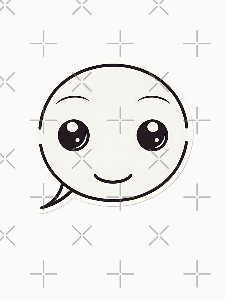 Minimal Anime Face Line Art – Expressive Minimalist Character Design - 6 by RELAX STATION Unisex , , , Long Sleeve Tee
