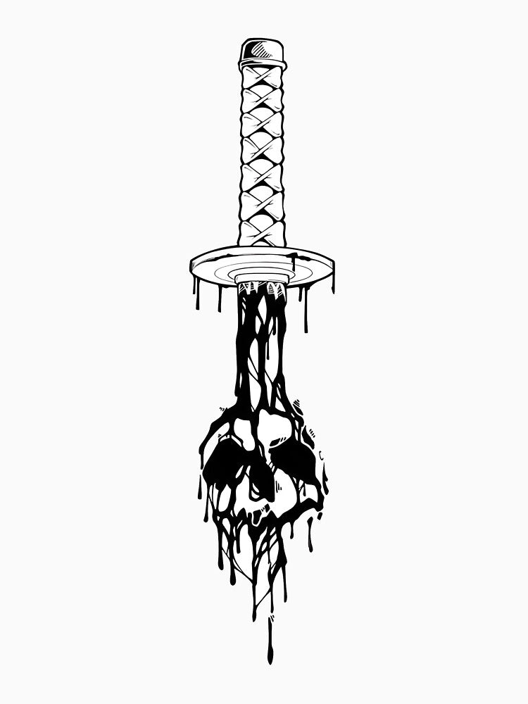 The Condemned Zanpakuto by SacredRoses-Art Unisex , , , Long Sleeve Tee