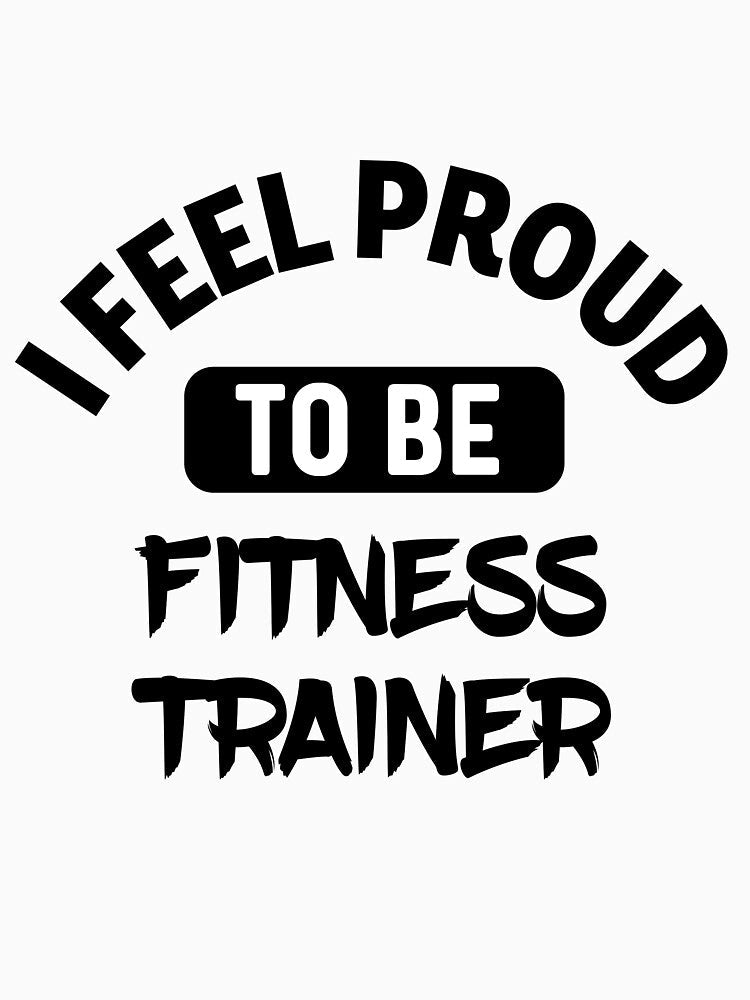 I feel Proud to be fitness trainer by bumperapparels Unisex , , , Long Sleeve Tee