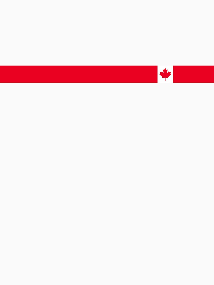 Canada Flag Strip by AlanDellSaint