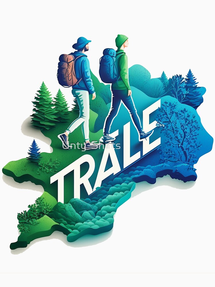Travel & Trip & Trale in Nature by Unty-Shirts ⭐⭐⭐⭐⭐ Unisex , , , Long Sleeve Tee