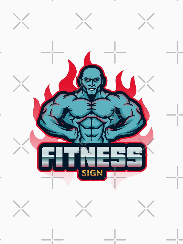 Fitness sign by Fitness-Passion Unisex , , , Long Sleeve Tee