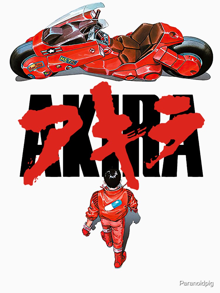 Akira Anime Japan Classic by Paranoidpig Unisex , , , Long Sleeve Tee