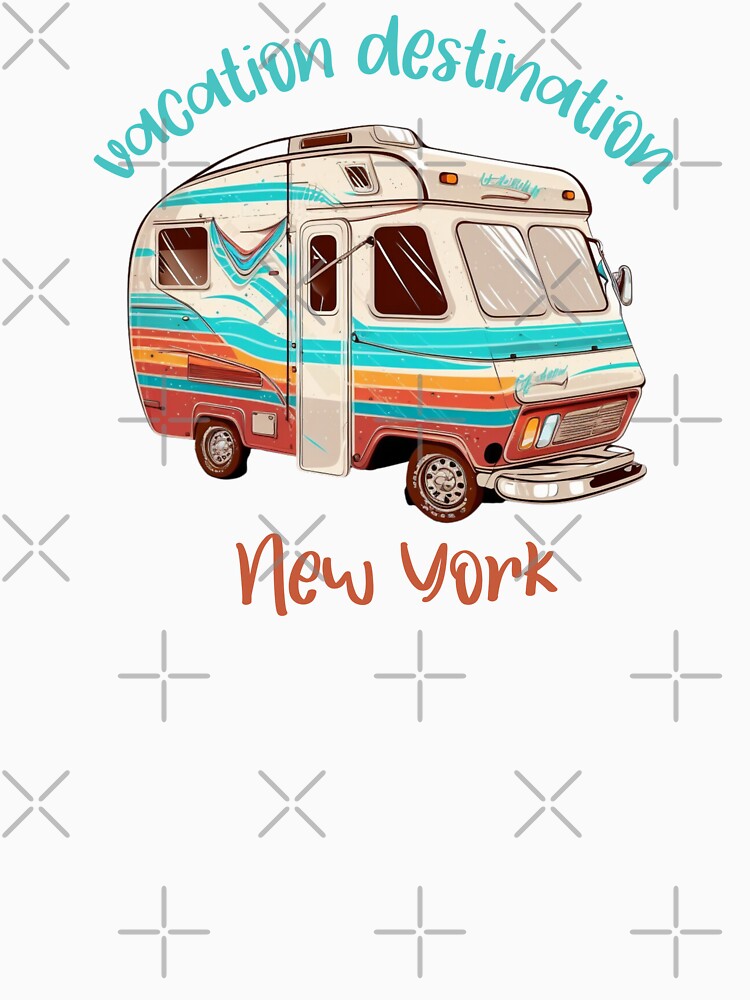 Vacation Destination New York T-Shirt by MarqisStudio
