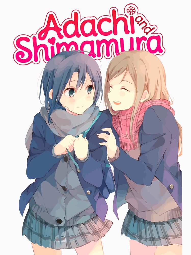 Adachi to Shimamura - Adachi Sakura and Shimamura Hougetsu by Nagai Unisex , , , Long Sleeve Tee