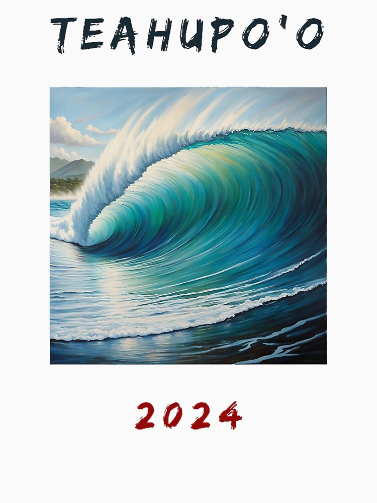 Teahupo'o 2024 Surfing Olympics by JackFreestone Unisex , , , Long Sleeve Tee
