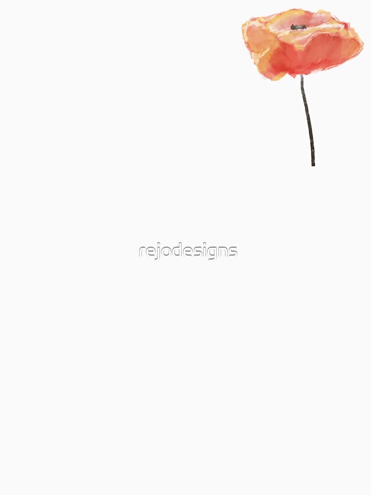 Poppy by rejodesigns Unisex , , , Long Sleeve Tee