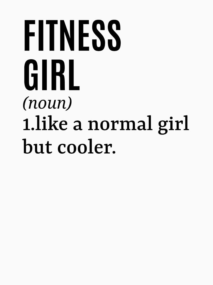 Fitness Girl Funny Quote by MountainD Unisex , , , Long Sleeve Tee