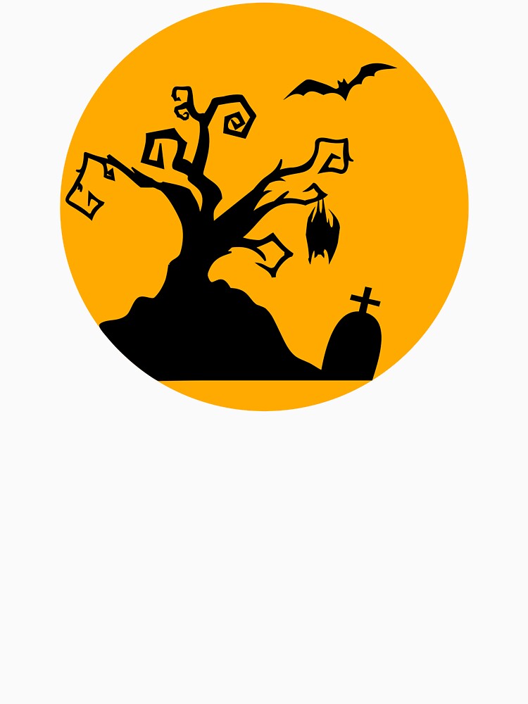 Vintage Halloween Tree – Aesthetic Retro Halloween Magnet & Spooky Home Décor Gift by Lu7u