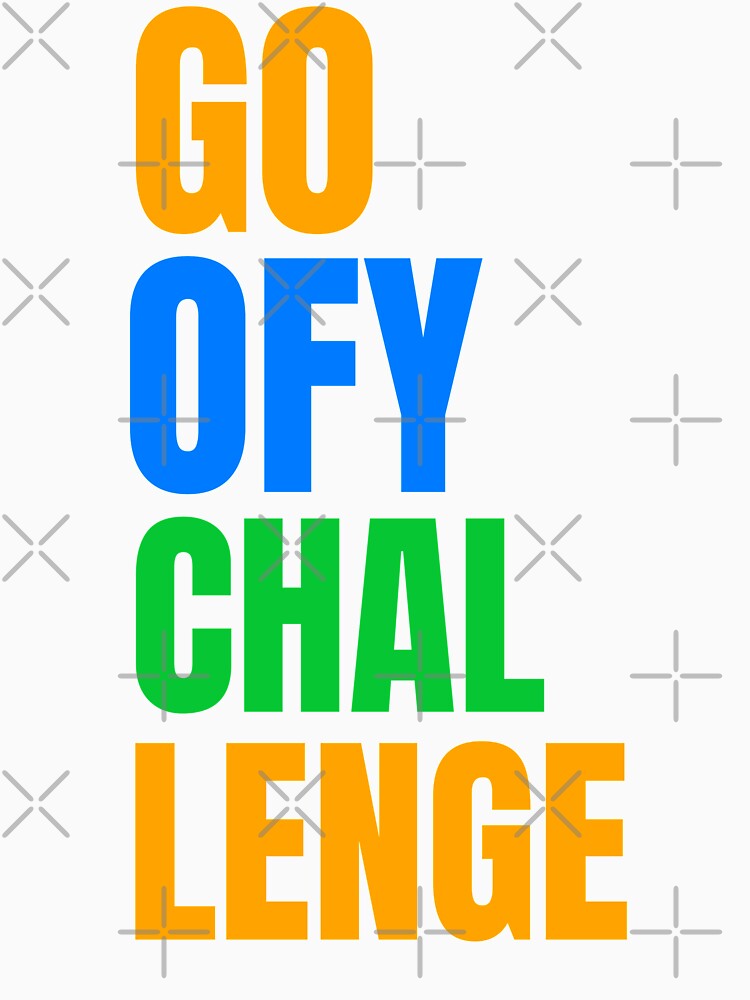 Goofy Challenge Runner Large Letters by Marathon-Runner