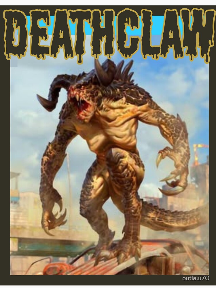 Deathclaw by outlaw70 Unisex , , , Long Sleeve Tee