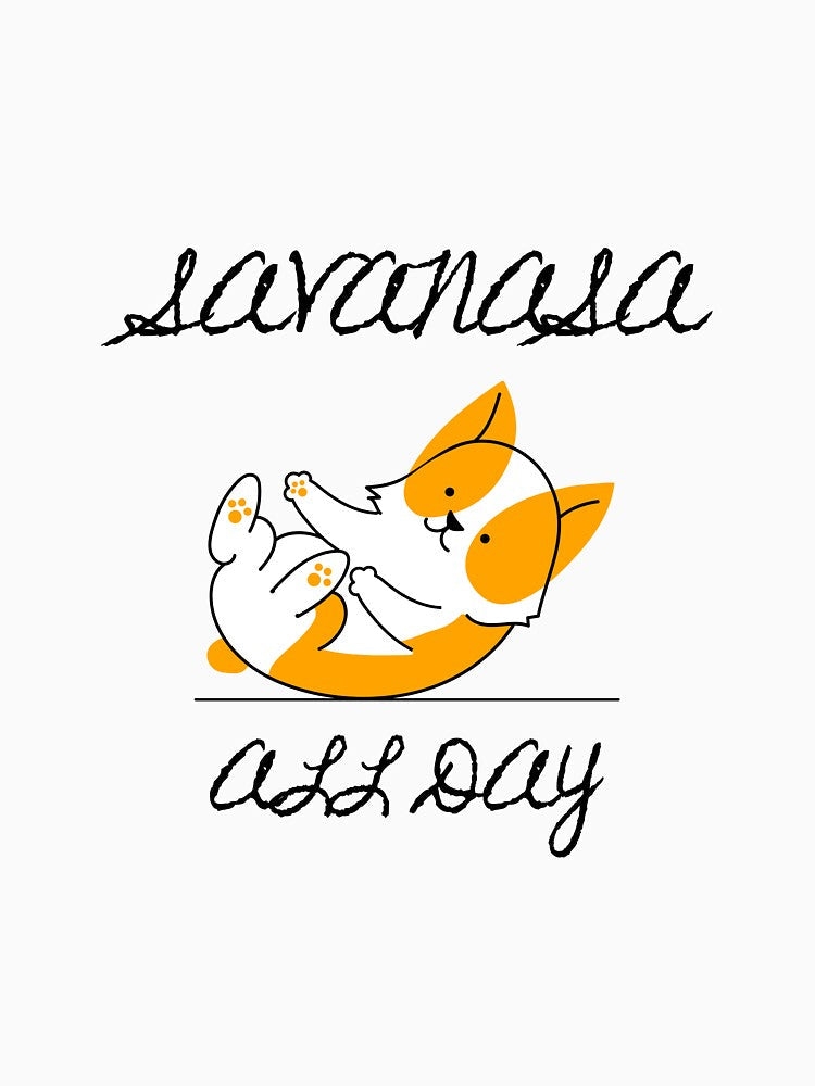 Savanasa All Day Yoga by FunTeeGraphics1 Unisex , , , Long Sleeve Tee