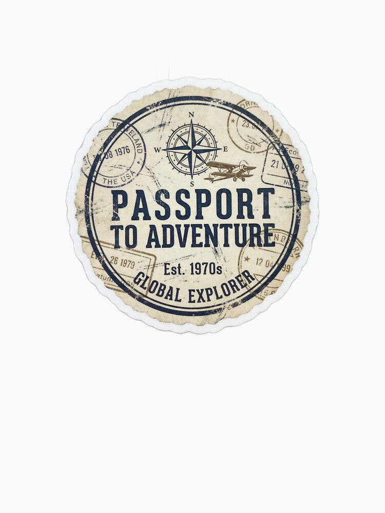 Passport to Adventure by hunteroflions Unisex , , , Long Sleeve Tee