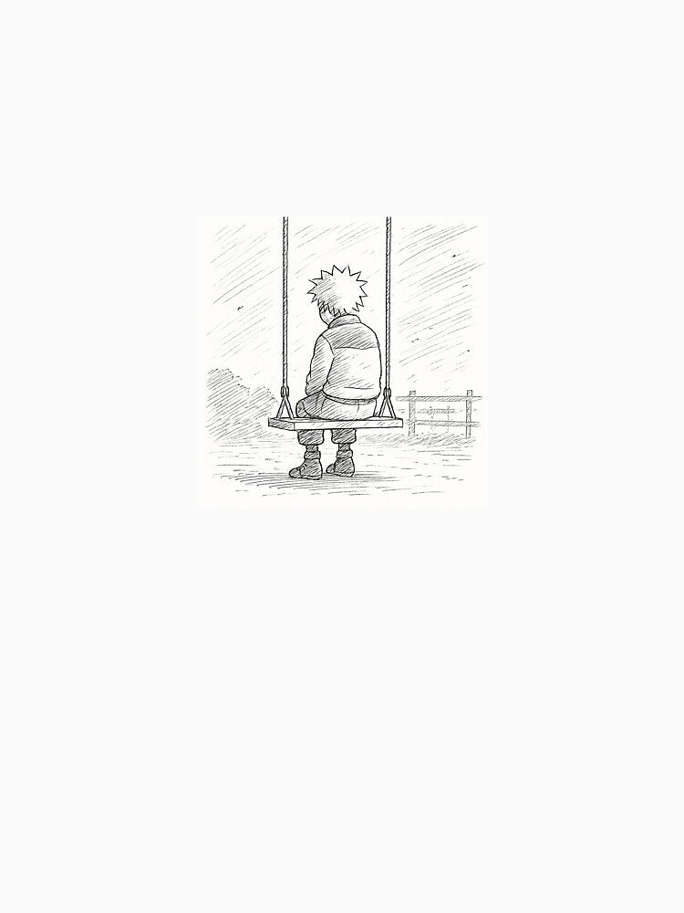 Lonely Swing – Young Ninja Tribute by srtacho Unisex , , , Long Sleeve Tee