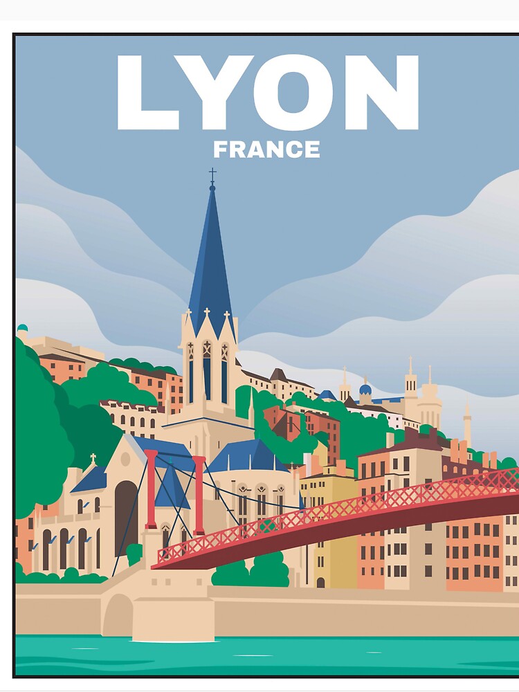 Saint-Georges Lyon by Lyndamichaell Unisex , , , Long Sleeve Tee