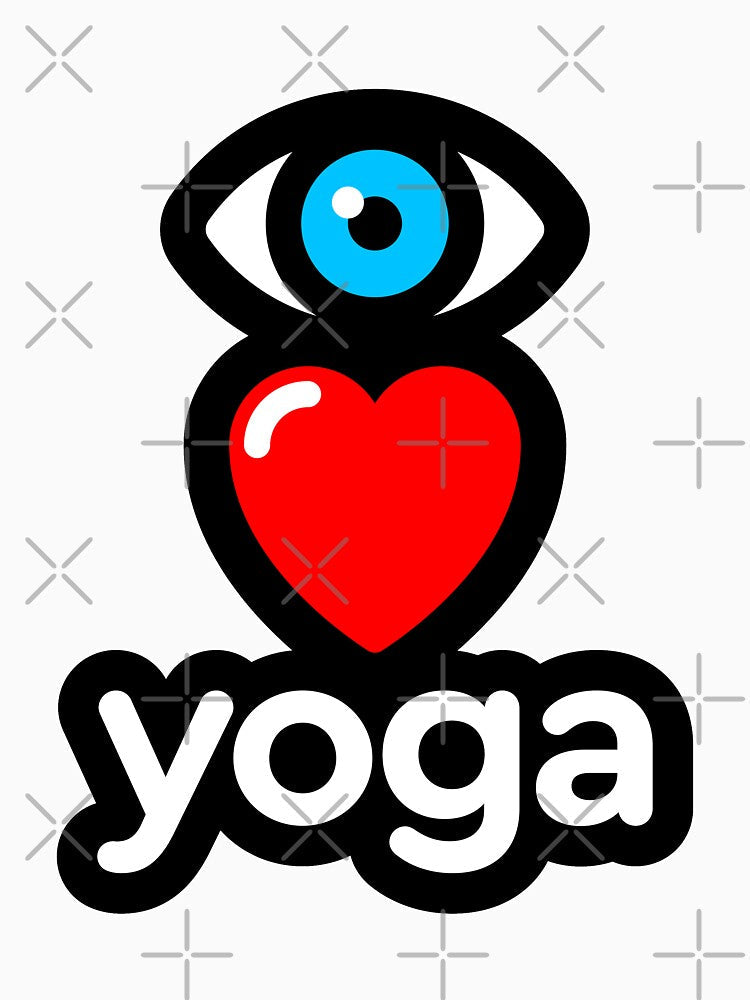 i love yoga by MisterSquid Unisex , , , Long Sleeve Tee