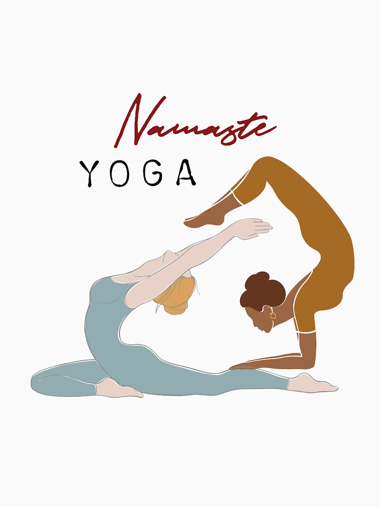 Namaste Yoga by Umerchatha444 Unisex , , , Long Sleeve Tee