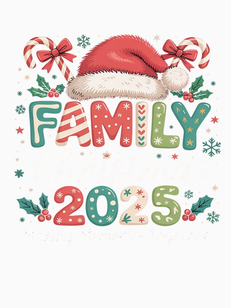 Family Christmas 2025 Matching Group Outfit Xmas Squad Santa by AmparoBoyle